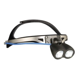 DayLite LED TwinBeam HDi - налобный светодиодный осветитель, легкий шлем-оголовье в комплекте, 140000 люкс